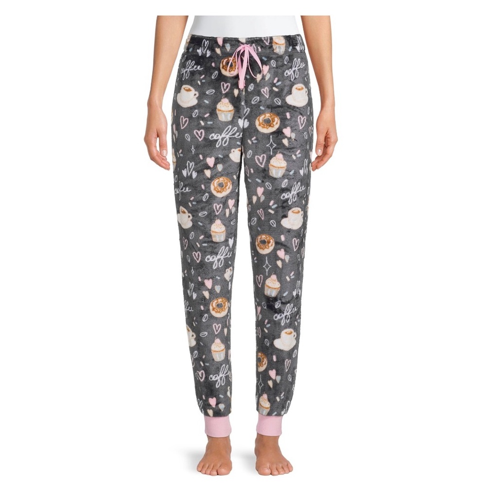 SECRET TREASURES Womens Plush Soft Fleece Sleep Joggers Size 2X 18W-20W New